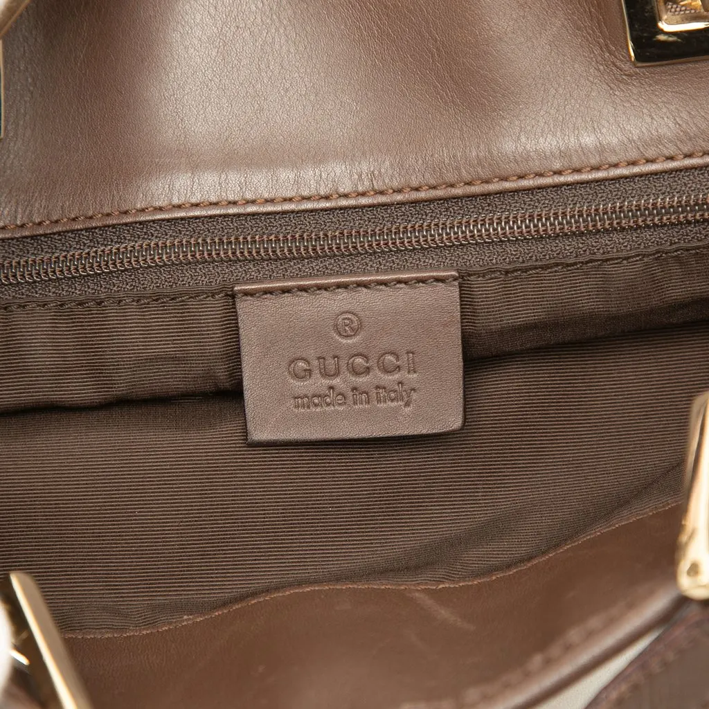 Gucci GG Canvas Tote Beige Canvas Good - Box View