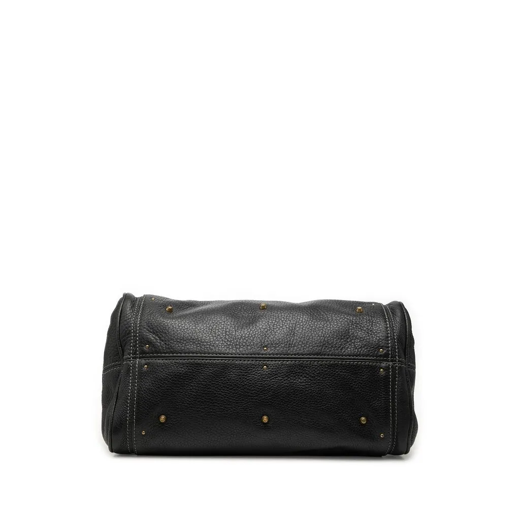 Chloé Leather Paddington Handbag Black Leather Very good - Inside View