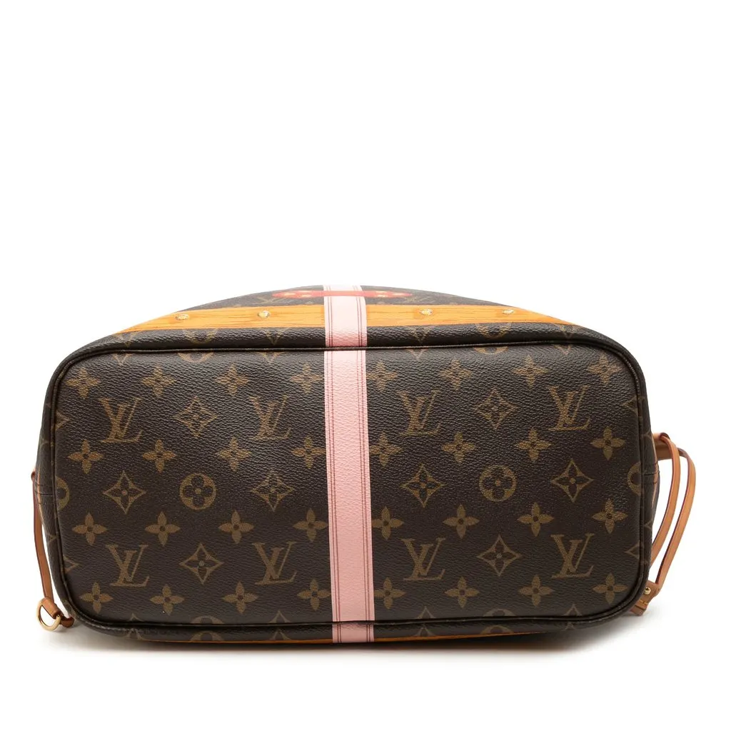 Louis Vuitton Monogram Summer Trunks Neverfull MM Brown Very good - Inside View