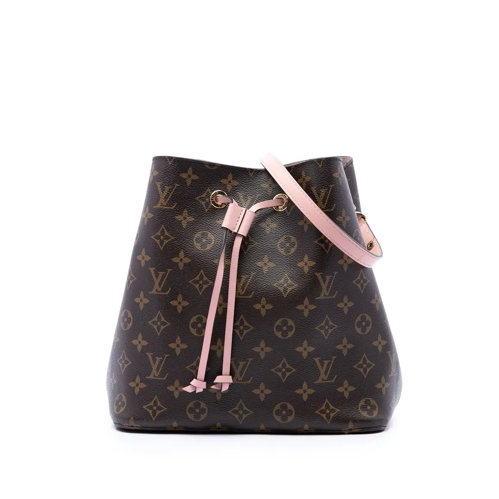 Louis Vuitton Monogram Neonoe MM Brown Very good - Front View