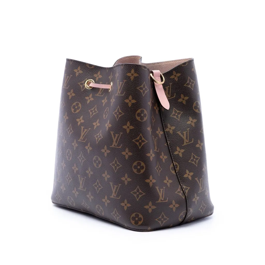 Louis Vuitton Monogram Neonoe MM Brown Very good - Back View