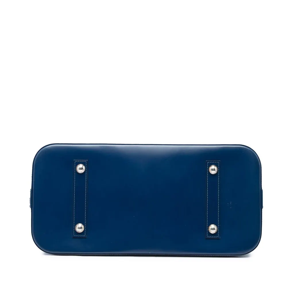Louis Vuitton Epi Alma GM Blue Leather Very good - Inside View