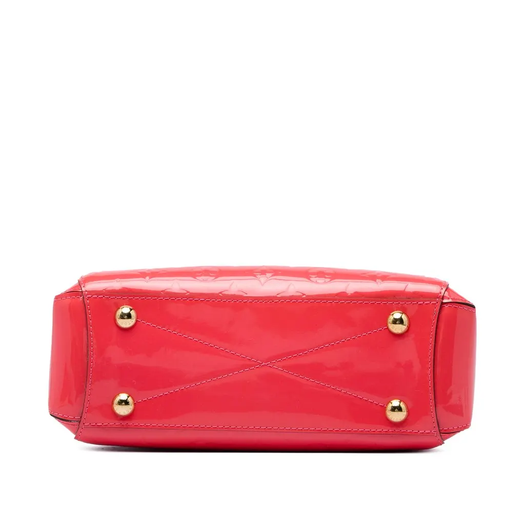 Louis Vuitton Monogram Vernis Montaigne BB Orange Leather Very good - Inside View