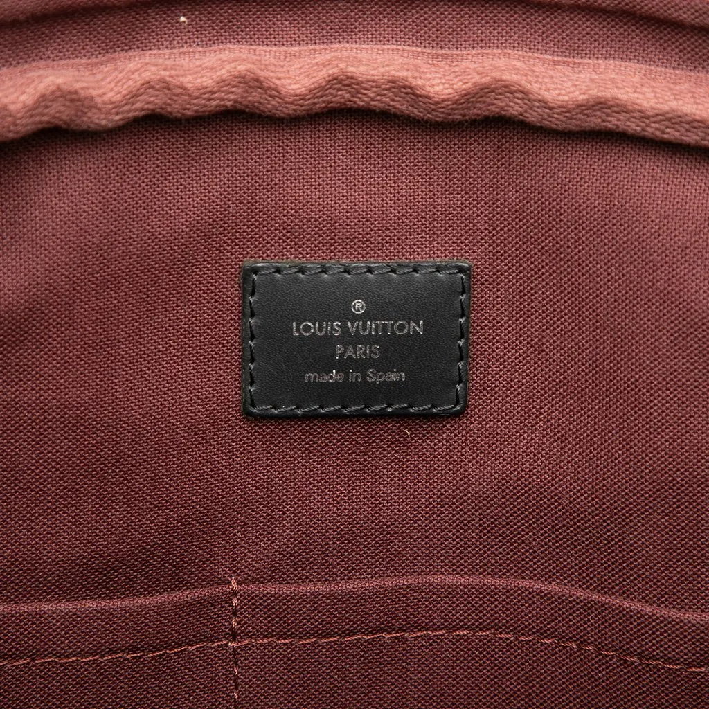 Louis Vuitton Monogram Macassar Porte Documents Voyage Brown Very good - Box View