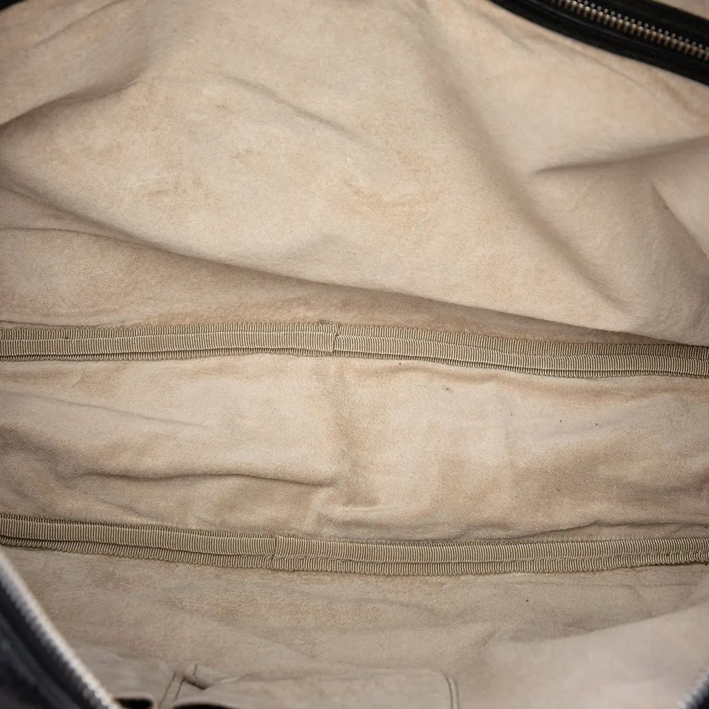 Gucci Leather Business Bag Black Leather Very good - Model View