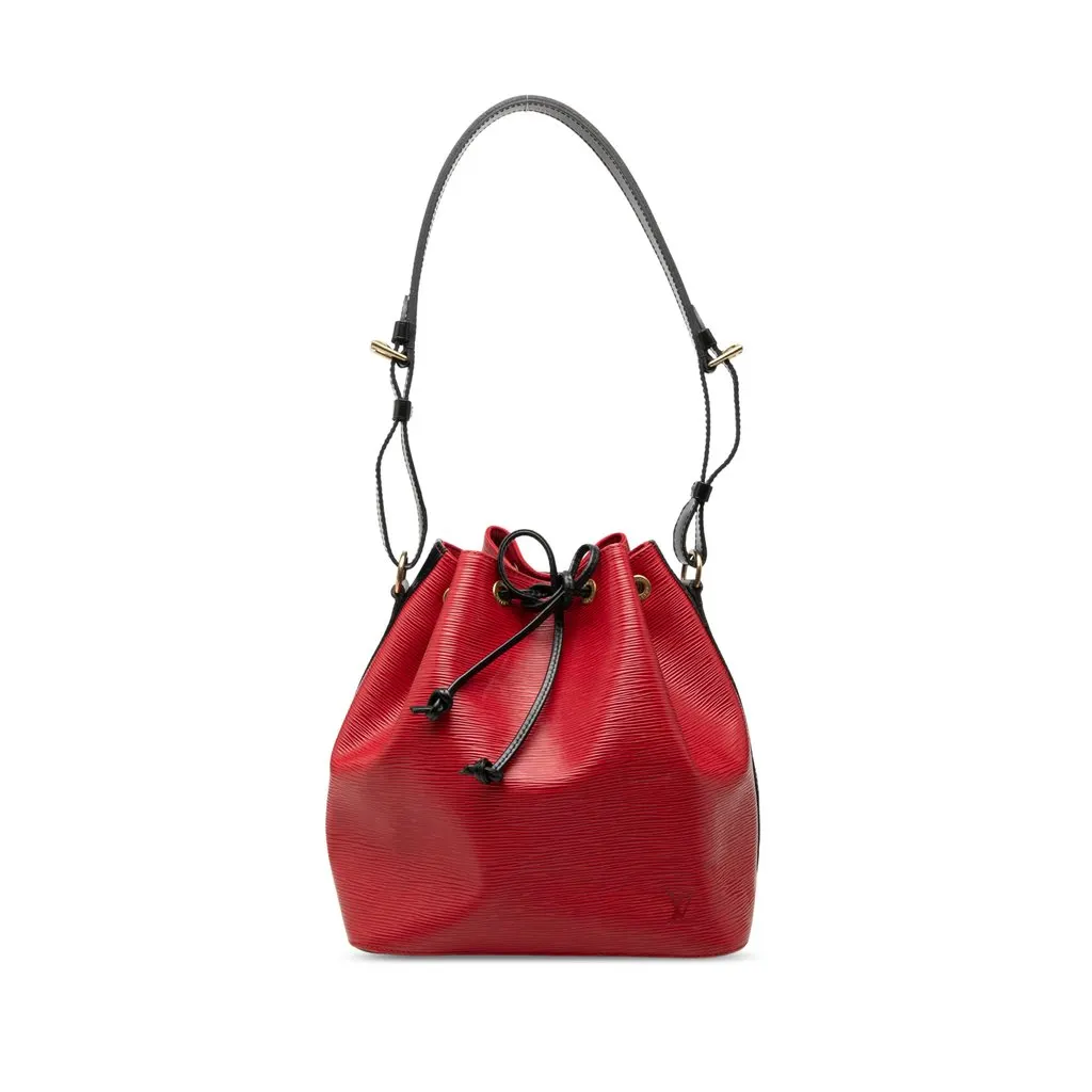 Louis Vuitton Epi Petit Bicolor Noe Red Leather Very good - Front View