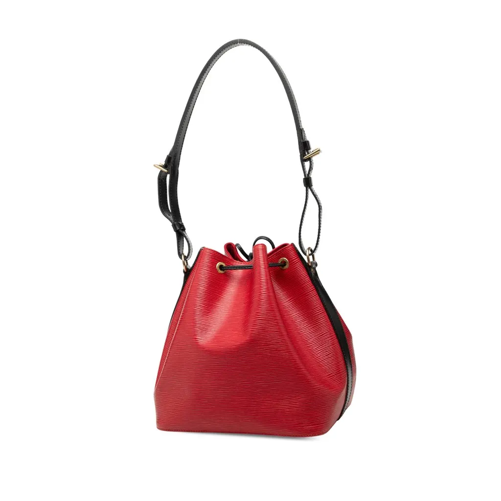 Louis Vuitton Epi Petit Bicolor Noe Red Leather Very good - Back View