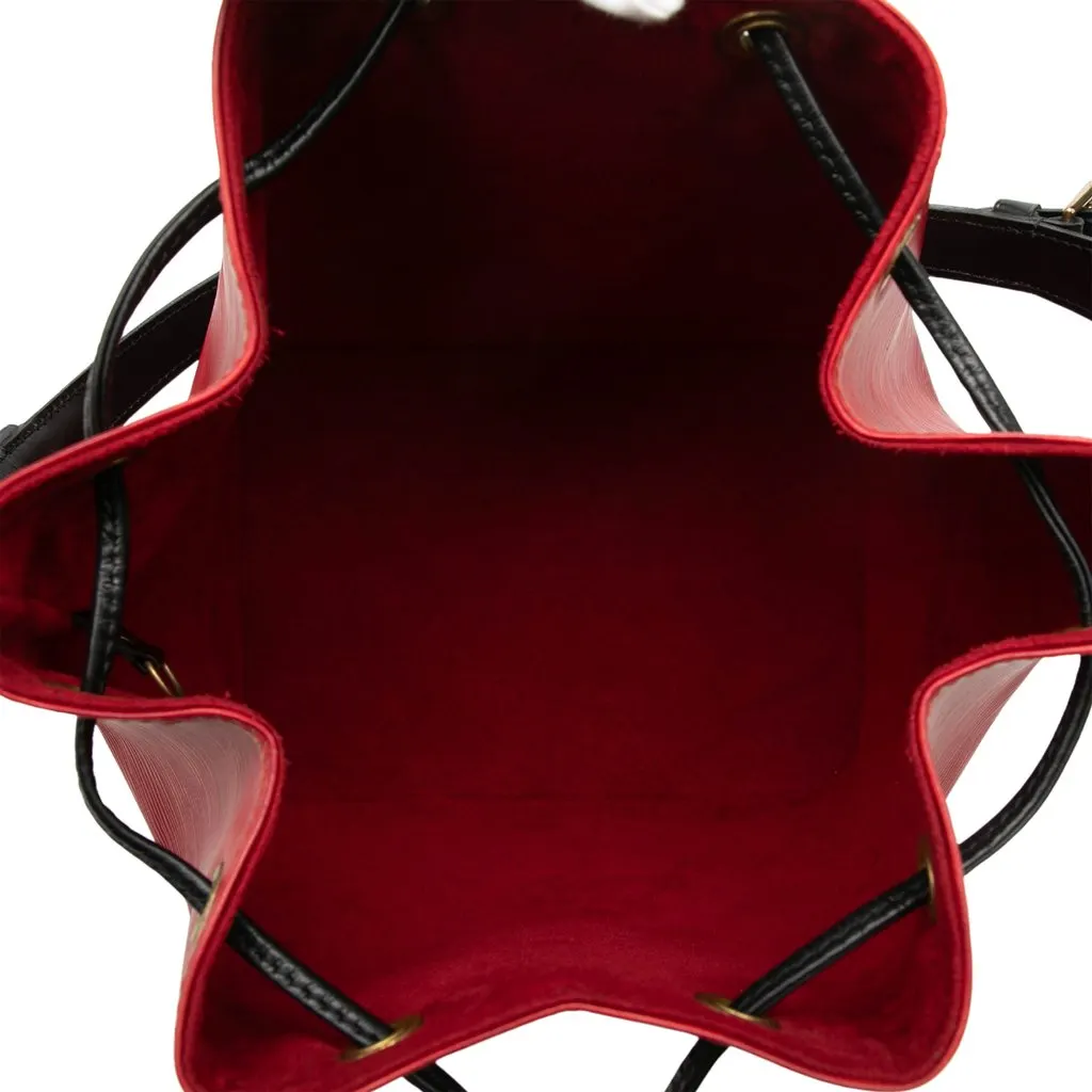 Louis Vuitton Epi Petit Bicolor Noe Red Leather Very good - Model View