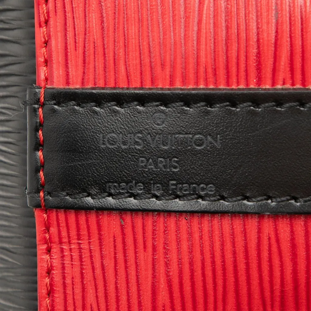 Louis Vuitton Epi Petit Bicolor Noe Red Leather Very good - Box View