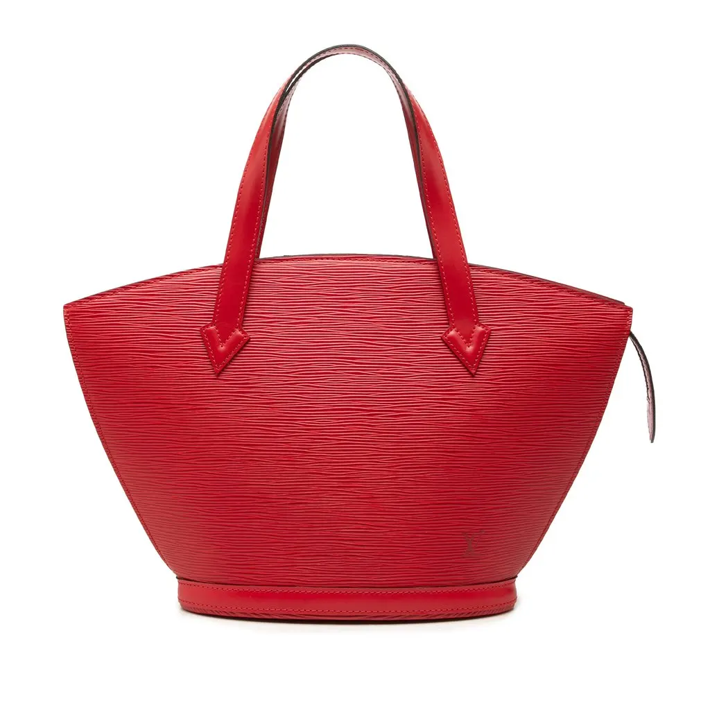 Louis Vuitton Epi Saint Jacques PM Short Strap Red Leather Good - Front View
