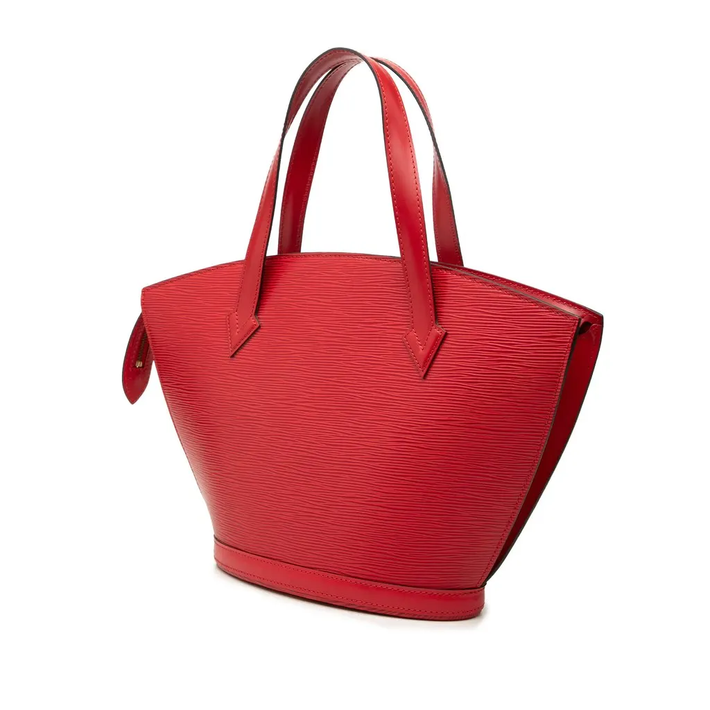 Louis Vuitton Epi Saint Jacques PM Short Strap Red Leather Good - Back View