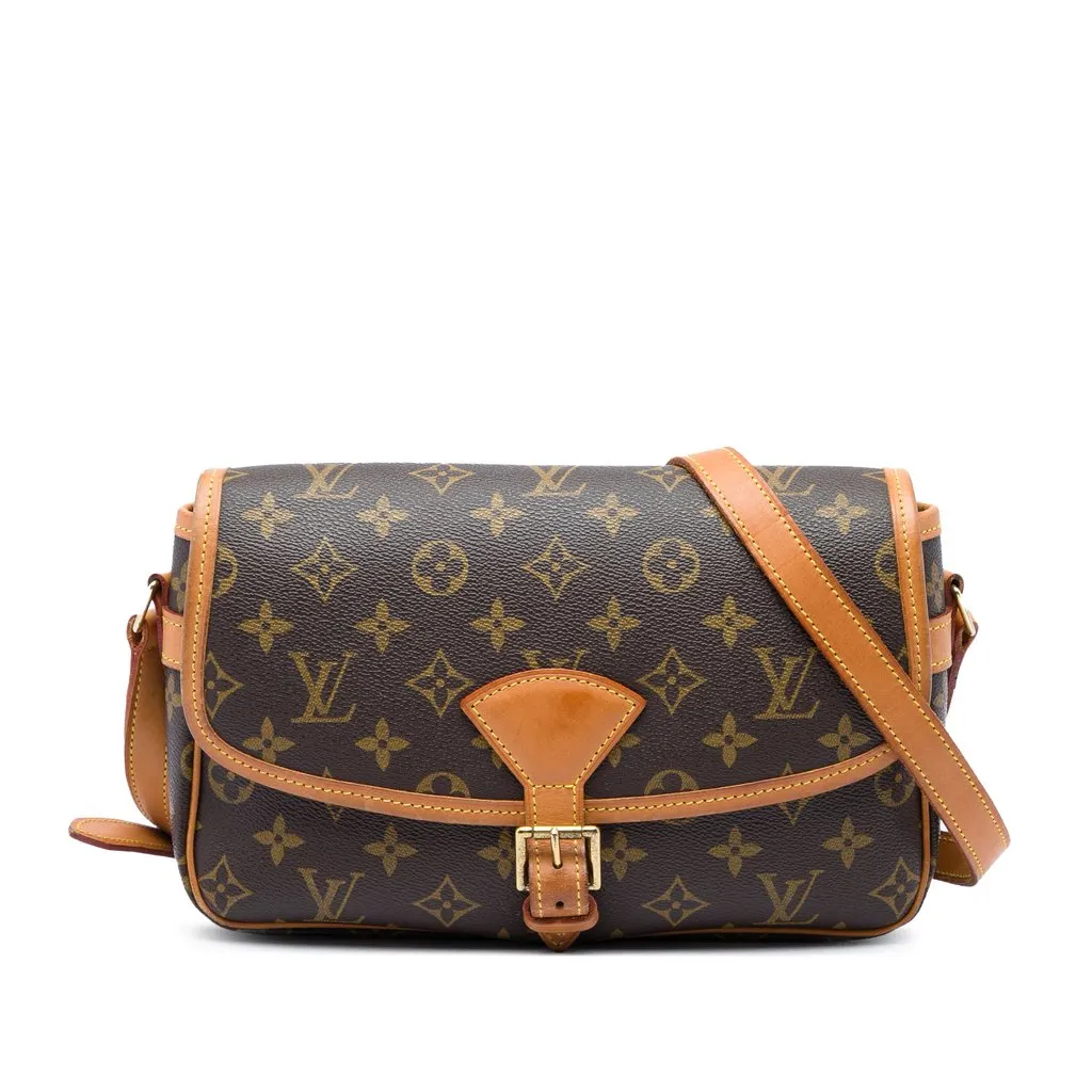 Louis Vuitton Monogram Sologne Brown Canvas Good - Front View
