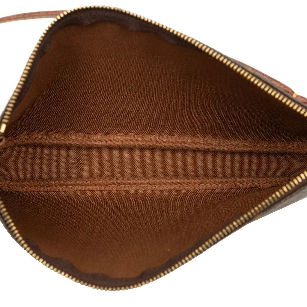 Louis Vuitton Monogram Pochette Accessoires Brown Very good - Model View
