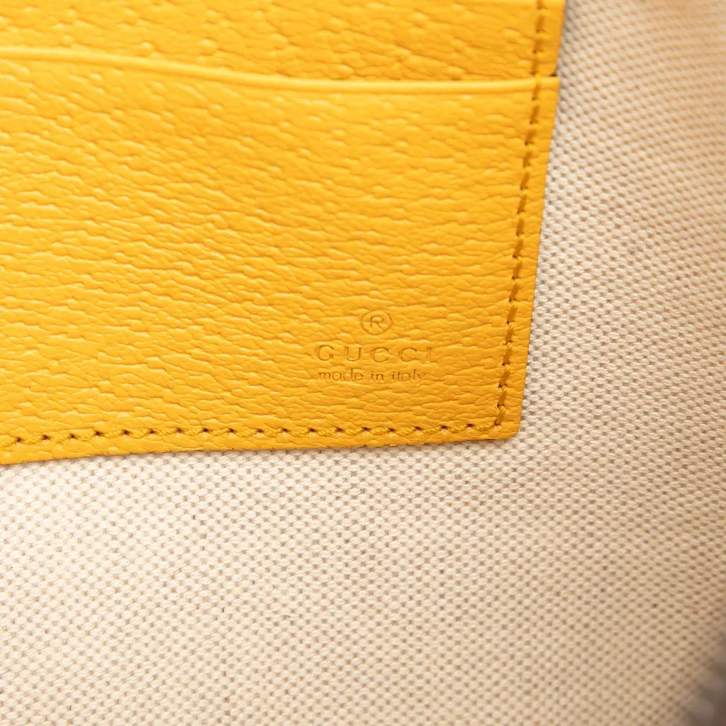 Gucci GG Supreme Neo Vintage Clutch Beige Very good - Box View