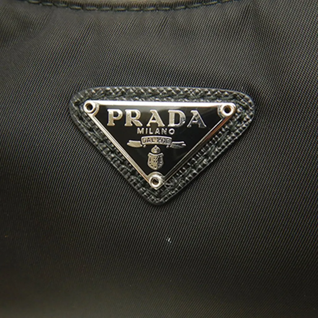 Prada Saffiano Trimmed Re Nylon Re Edition 2005 Satchel Black Very good - Box View