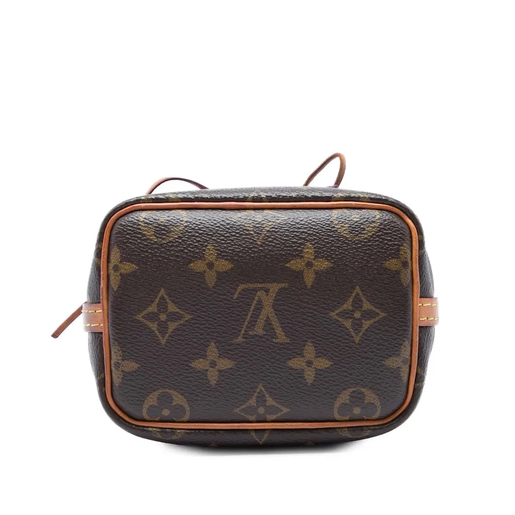 Louis Vuitton Monogram Nano Noe Brown Canvas Very good - Inside View