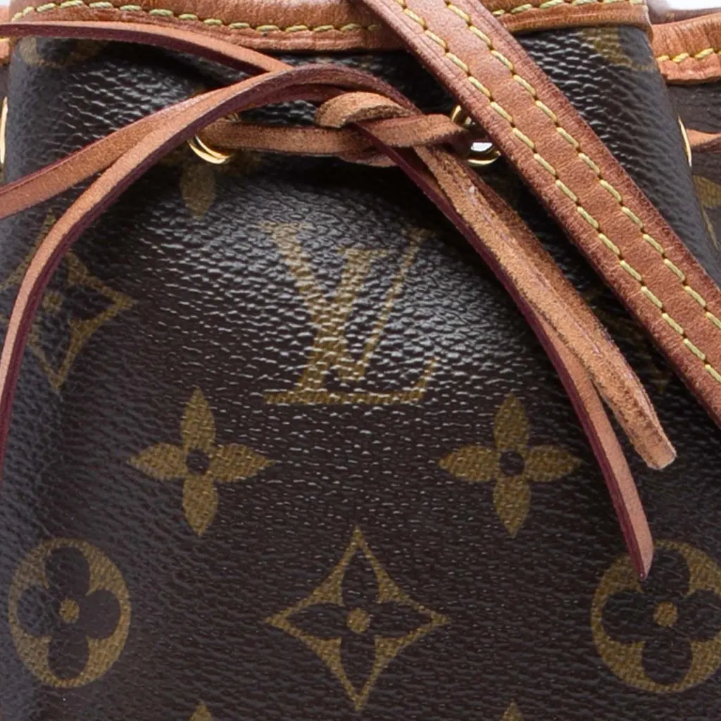 Louis Vuitton Monogram Nano Noe Brown Canvas Very good - Box View