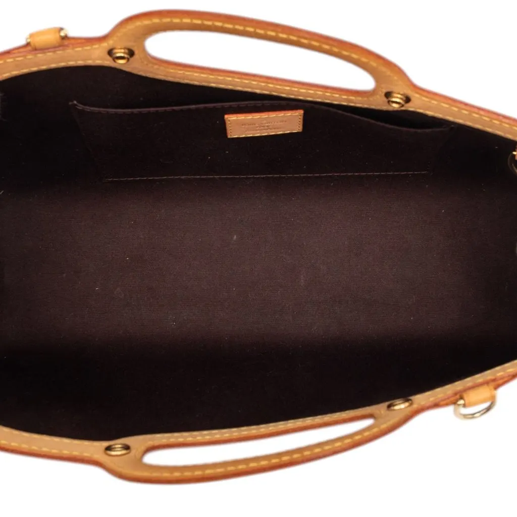 Louis Vuitton Monogram Vernis Roxbury Drive Purple Leather Very good - Model View