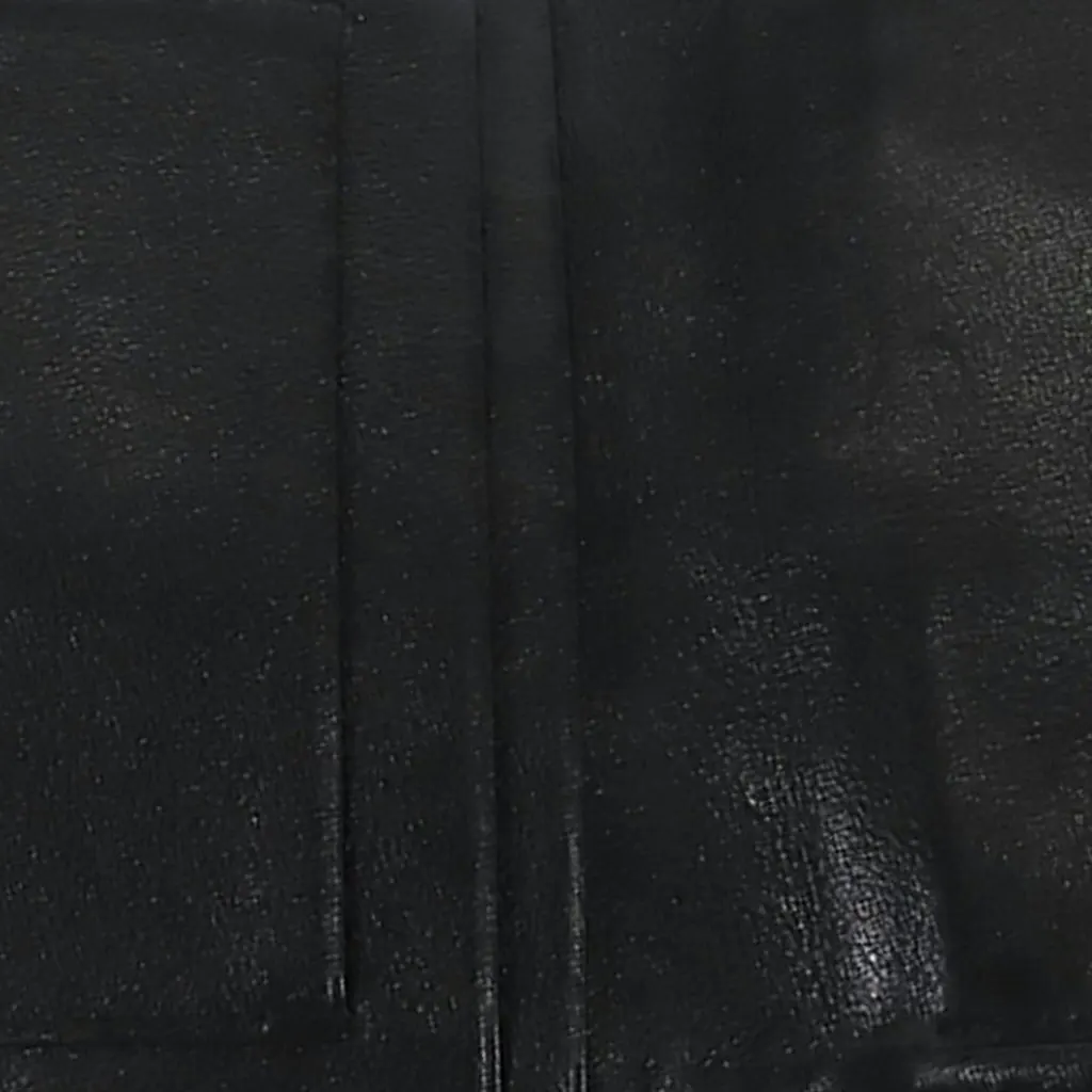 Chanel CC Quilted Lambskin Bifold Compact Wallet Black Leather Very good - Model View
