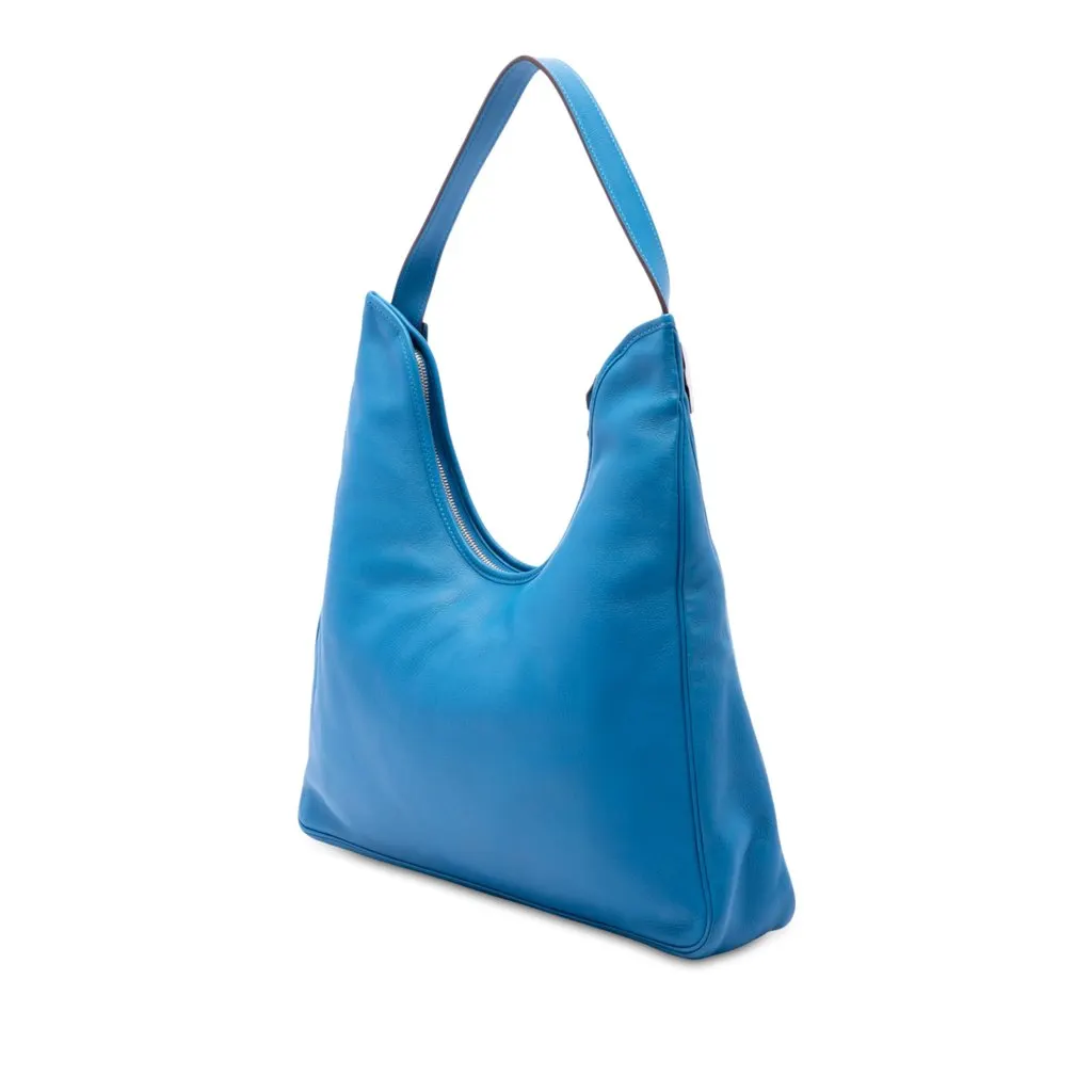 Hermès Swift Massai Cut 40 Blue Leather Very good - Back View