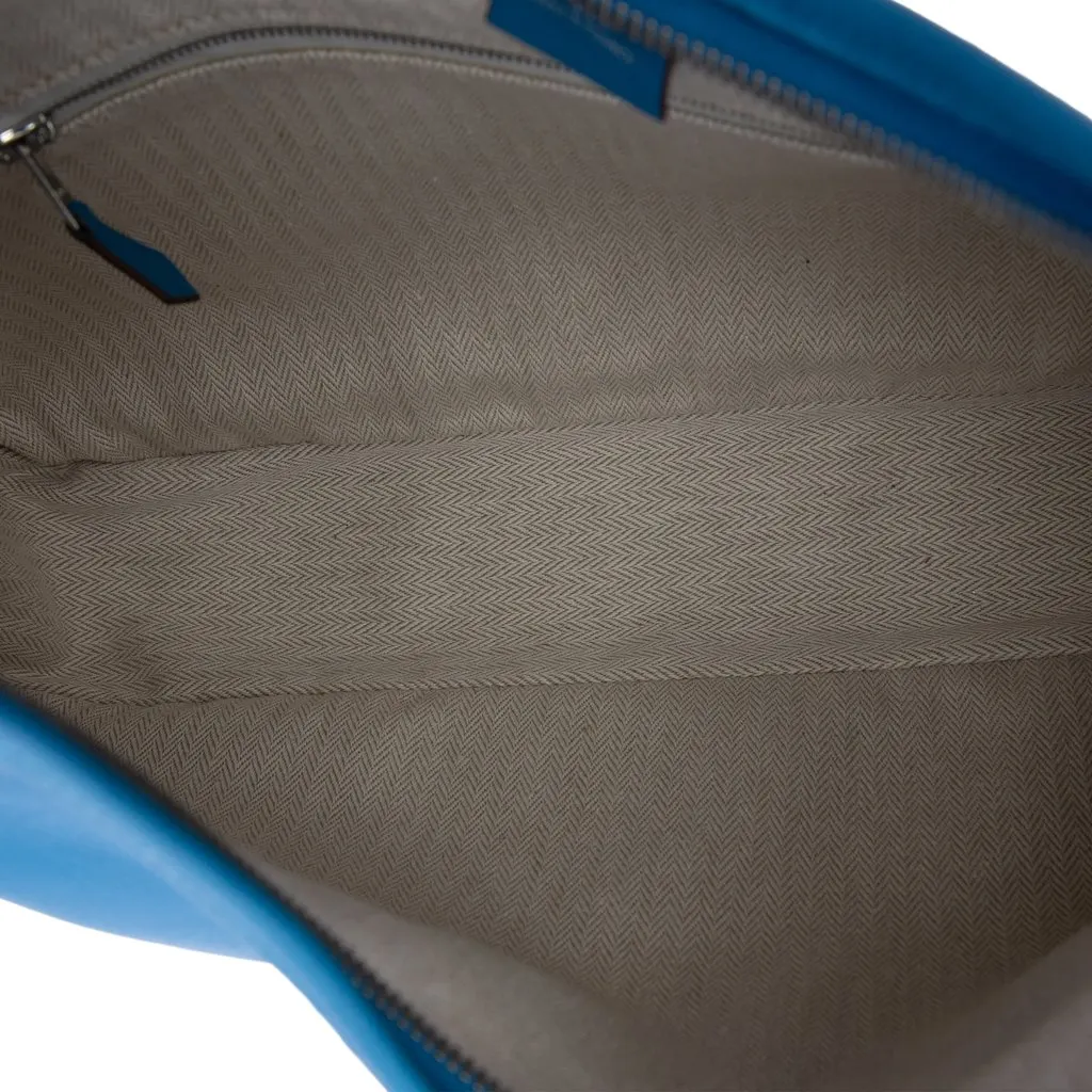 Hermès Swift Massai Cut 40 Blue Leather Very good - Model View