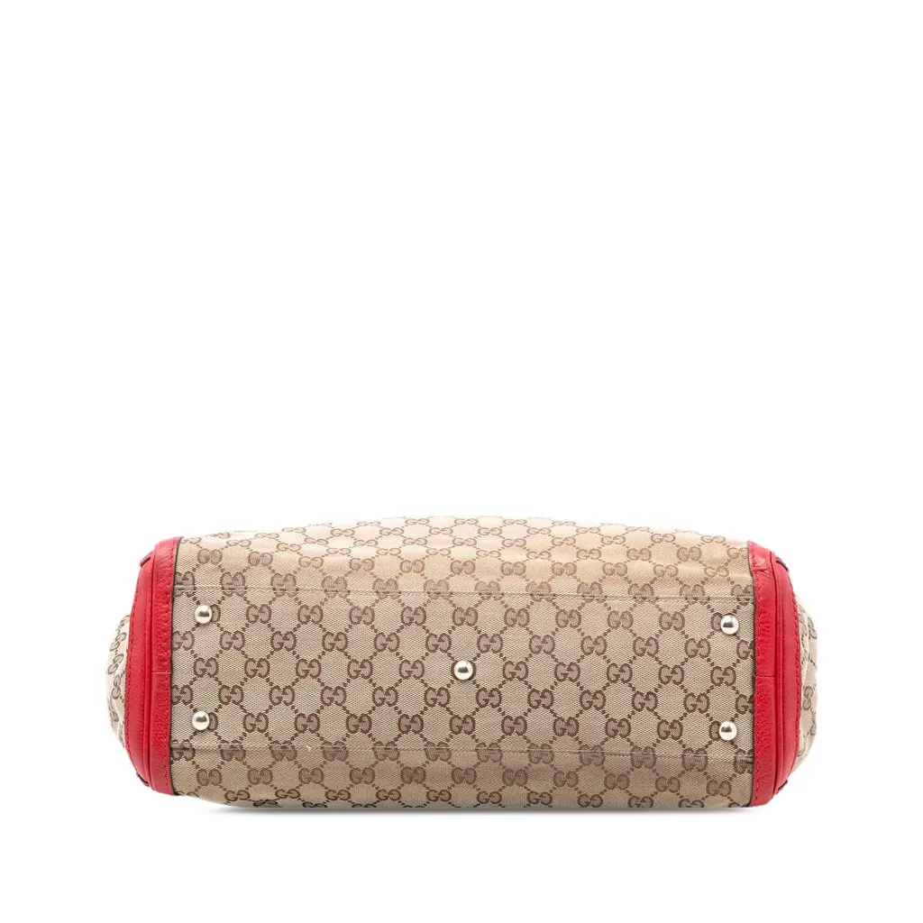 Gucci Medium GG Canvas Bella Tote Beige Very good - Inside View