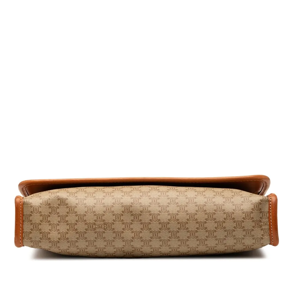 Celine Macadam Coated Canvas Crossbody Beige Very good - Inside View