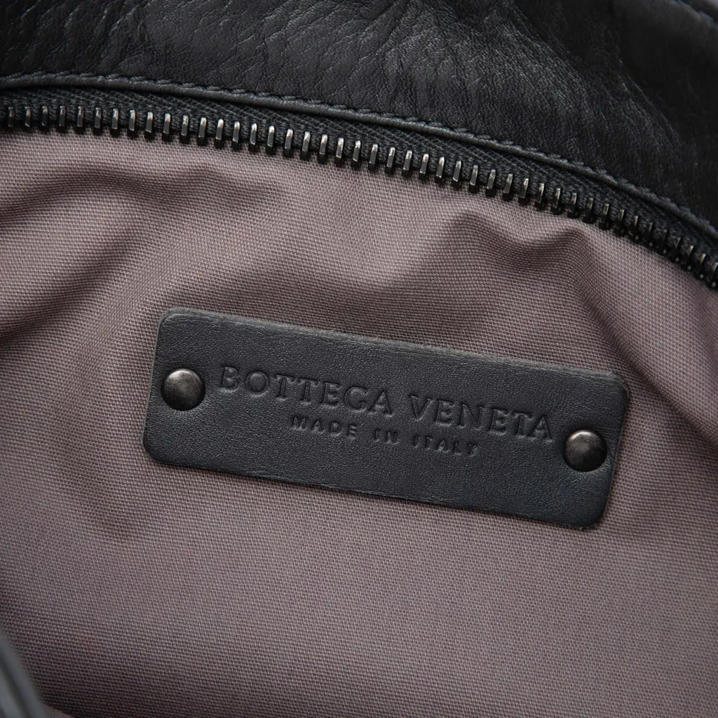 Bottega Veneta Nappa Intrecciato VN Crossbody Grey Leather Very good - Box View