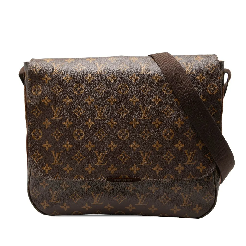 Louis Vuitton Monogram Beaubourg Messenger MM Brown Very good - Front View
