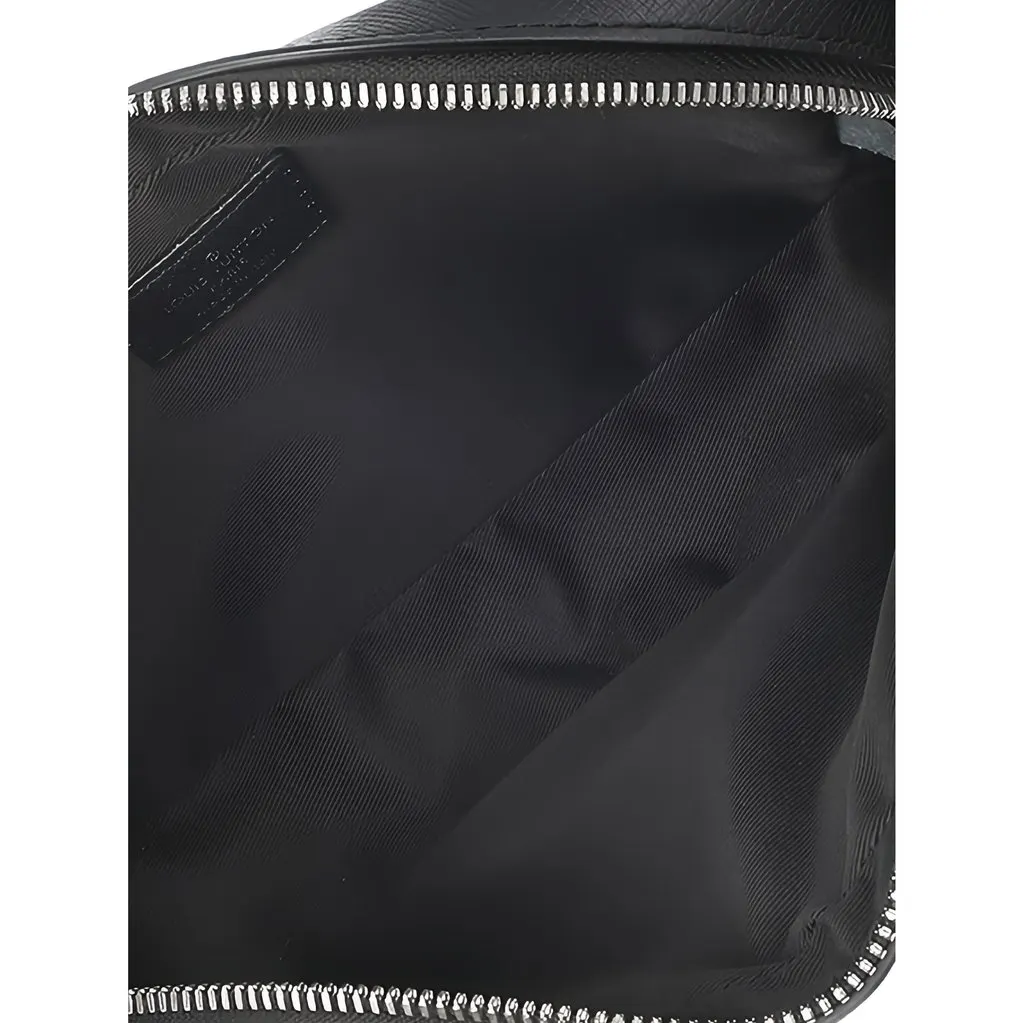 Louis Vuitton Monogram Eclipse Taigarama Outdoor Bumbag Black Canvas Very good - Model View