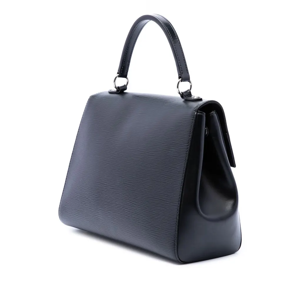 Louis Vuitton Epi Cluny MM Black Leather Very good - Back View