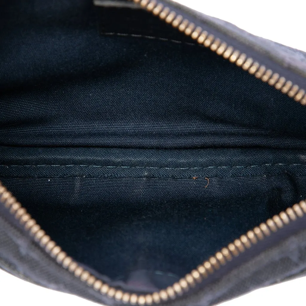 Louis Vuitton Monogram Mini Lin Anne Sophie Pouch Blue Very good - Model View