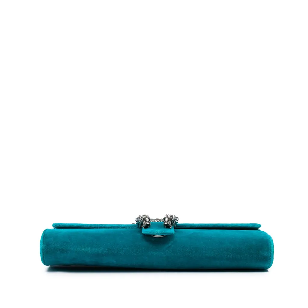 Gucci Velvet Dionysus Clutch Blue Velvet Very good - Inside View