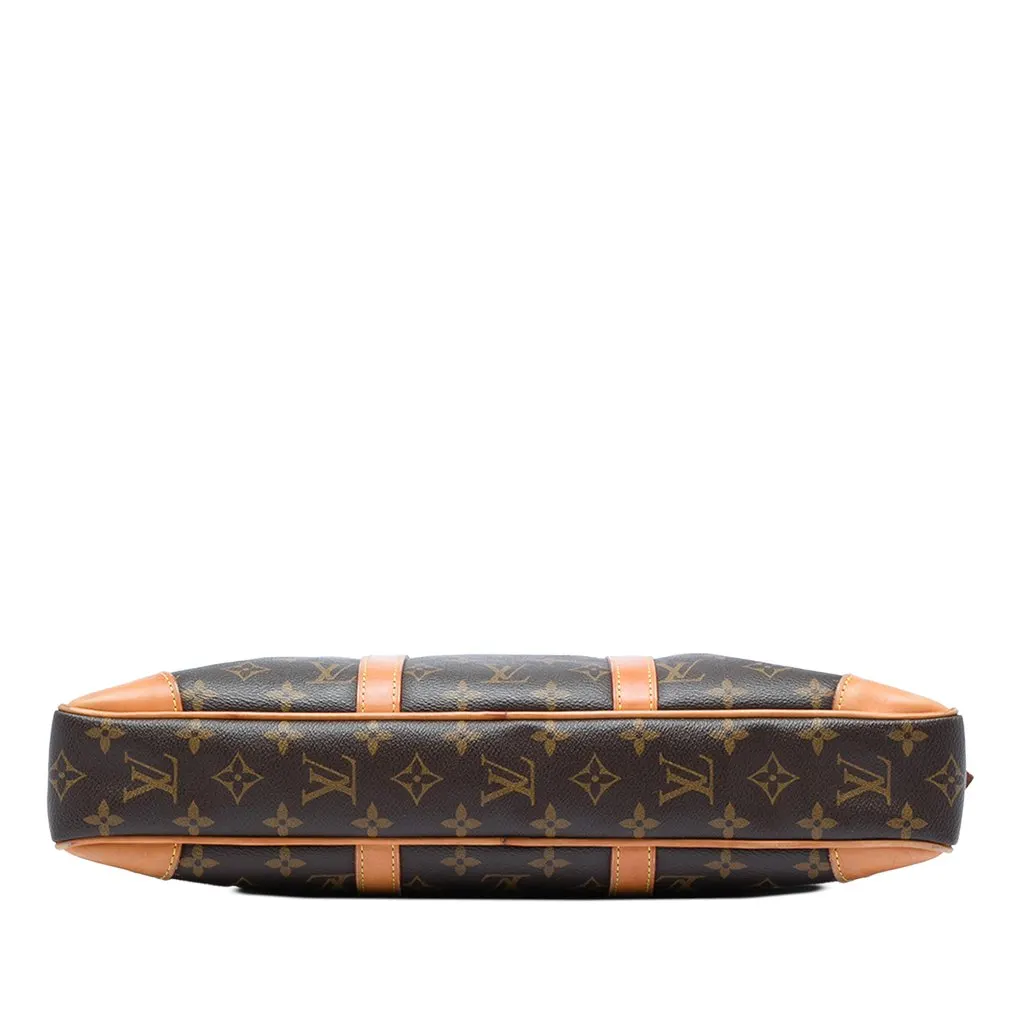 Louis Vuitton Monogram Porte Documents Voyage Brown Very good - Inside View