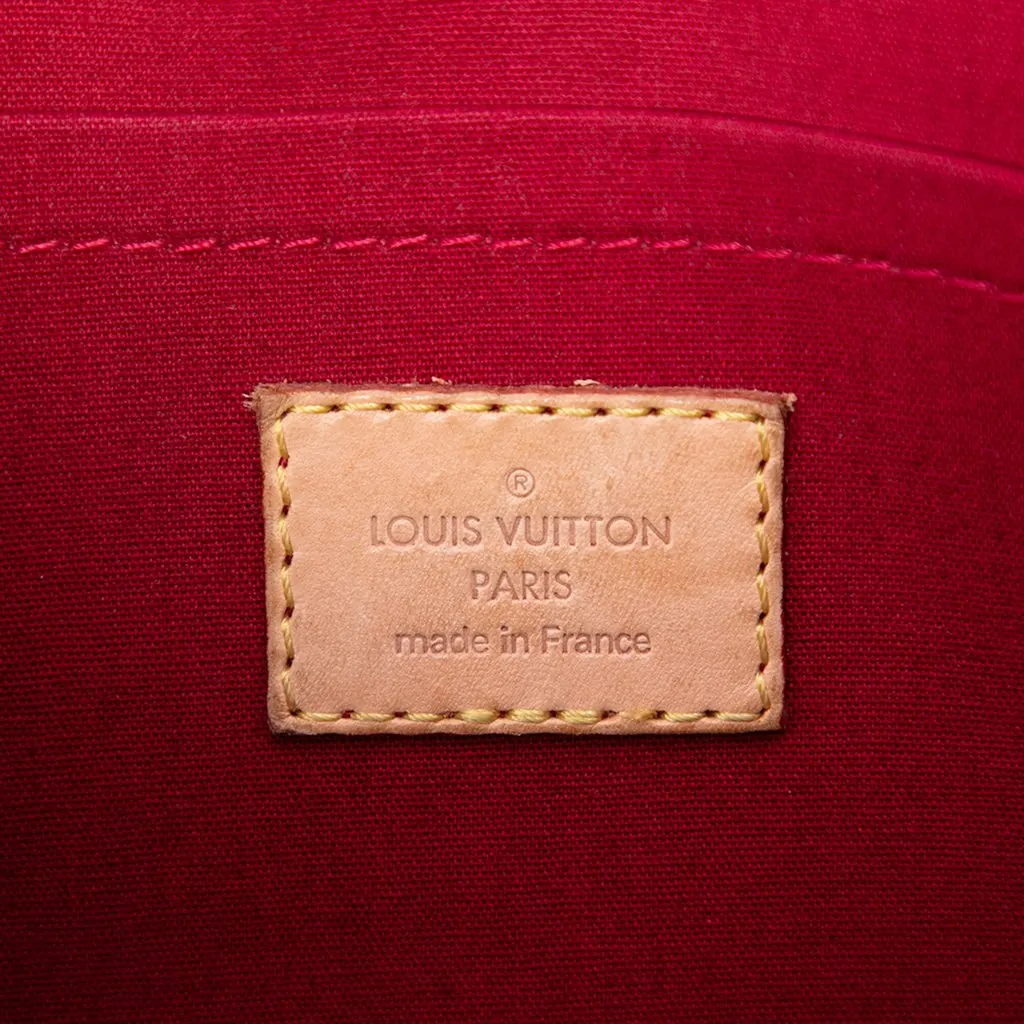 Louis Vuitton Monogram Vernis Bellflower GM Red Leather Very good - Box View