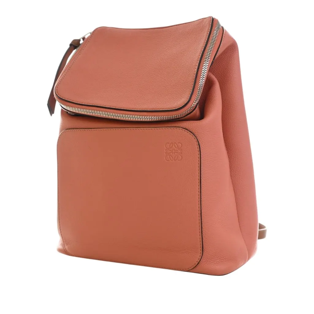 LOEWE Small Leather Goya Backpack Pink Leather Very good - Inside View