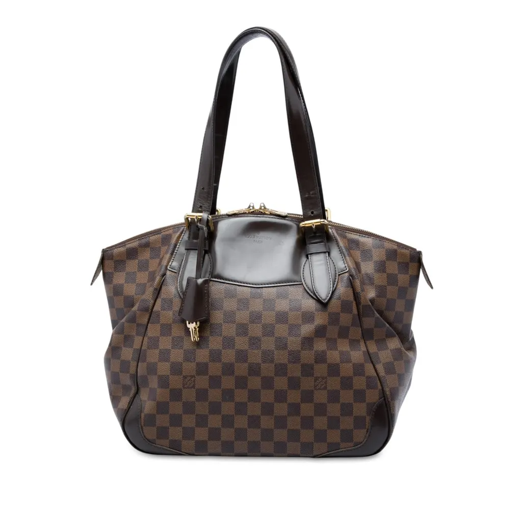 Louis Vuitton Damier Ebene Verona GM Brown Canvas Very good - Front View