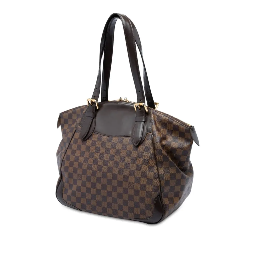 Louis Vuitton Damier Ebene Verona GM Brown Canvas Very good - Back View