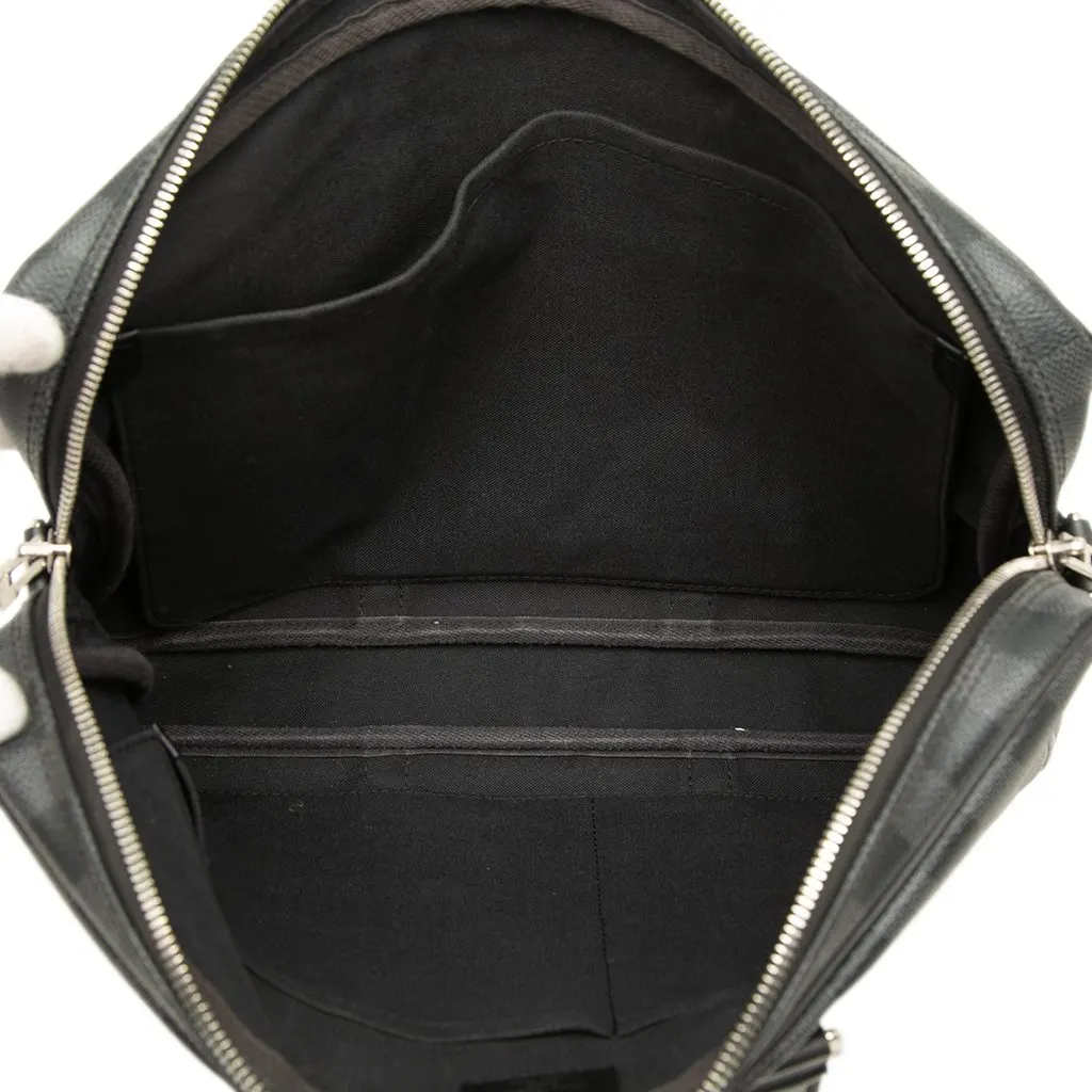 Louis Vuitton Damier Graphite Porte Documents Voyage  PM Black Very good - Model View