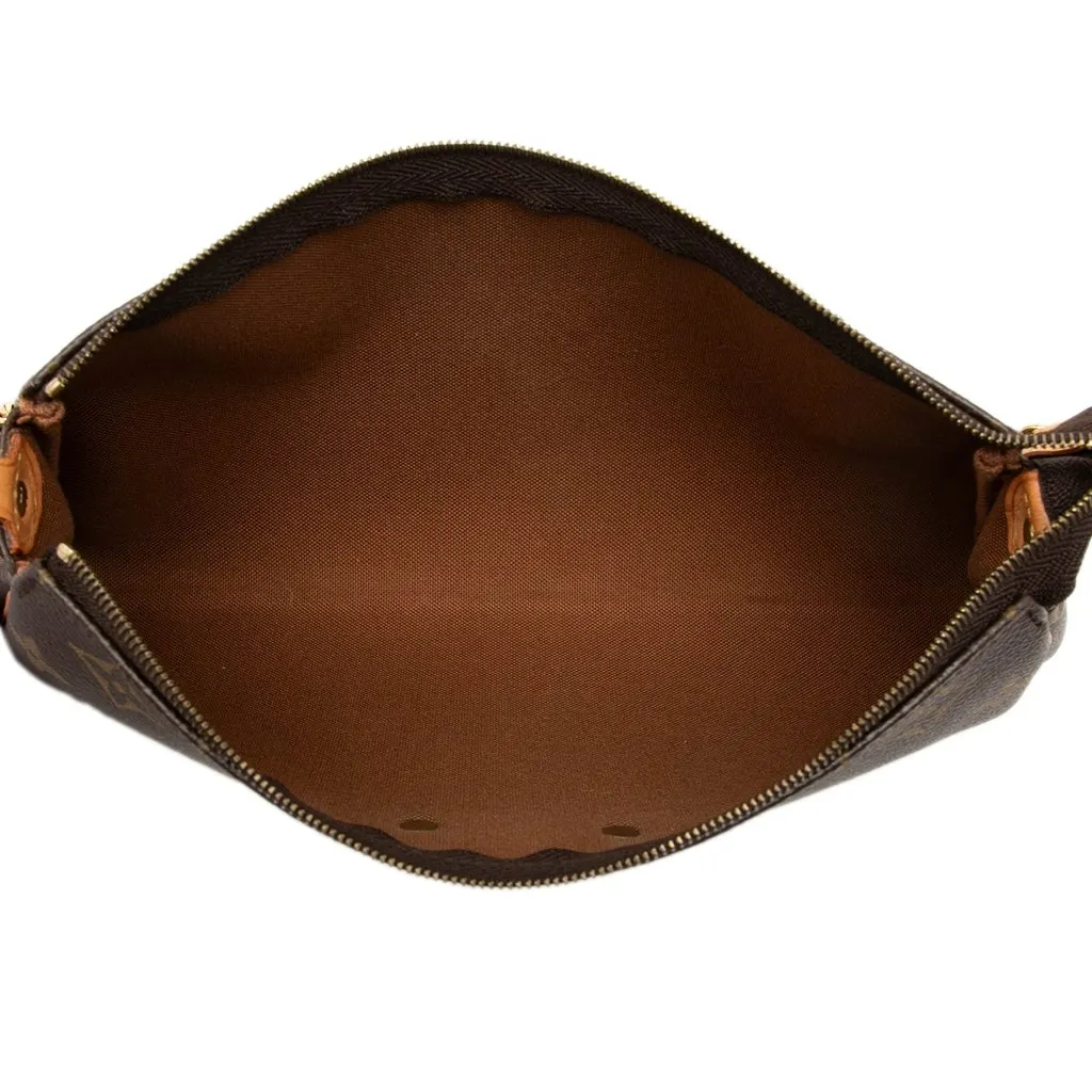 Louis Vuitton Monogram Eva Brown Canvas Very good - Model View