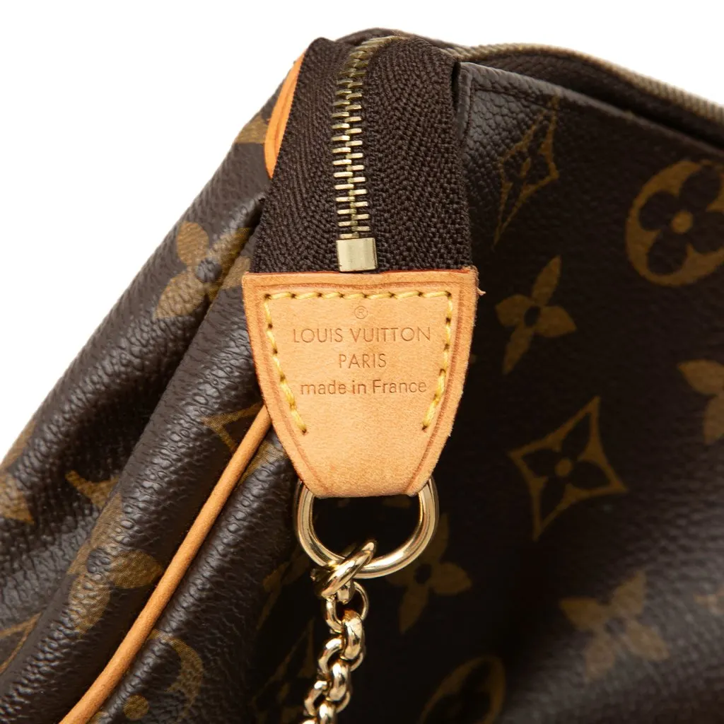 Louis Vuitton Monogram Eva Brown Canvas Very good - Box View