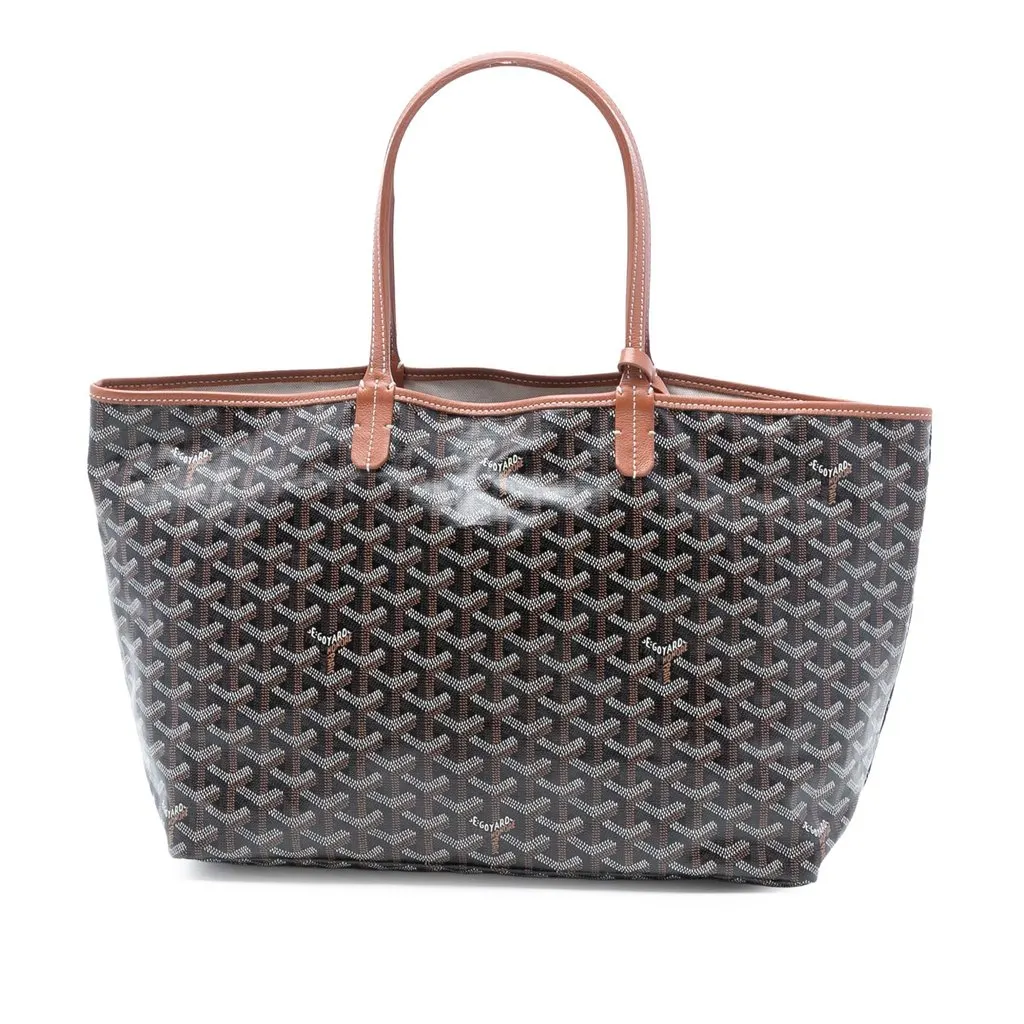 Goyard Goyardine Saint Louis PM Black Very good - Front View