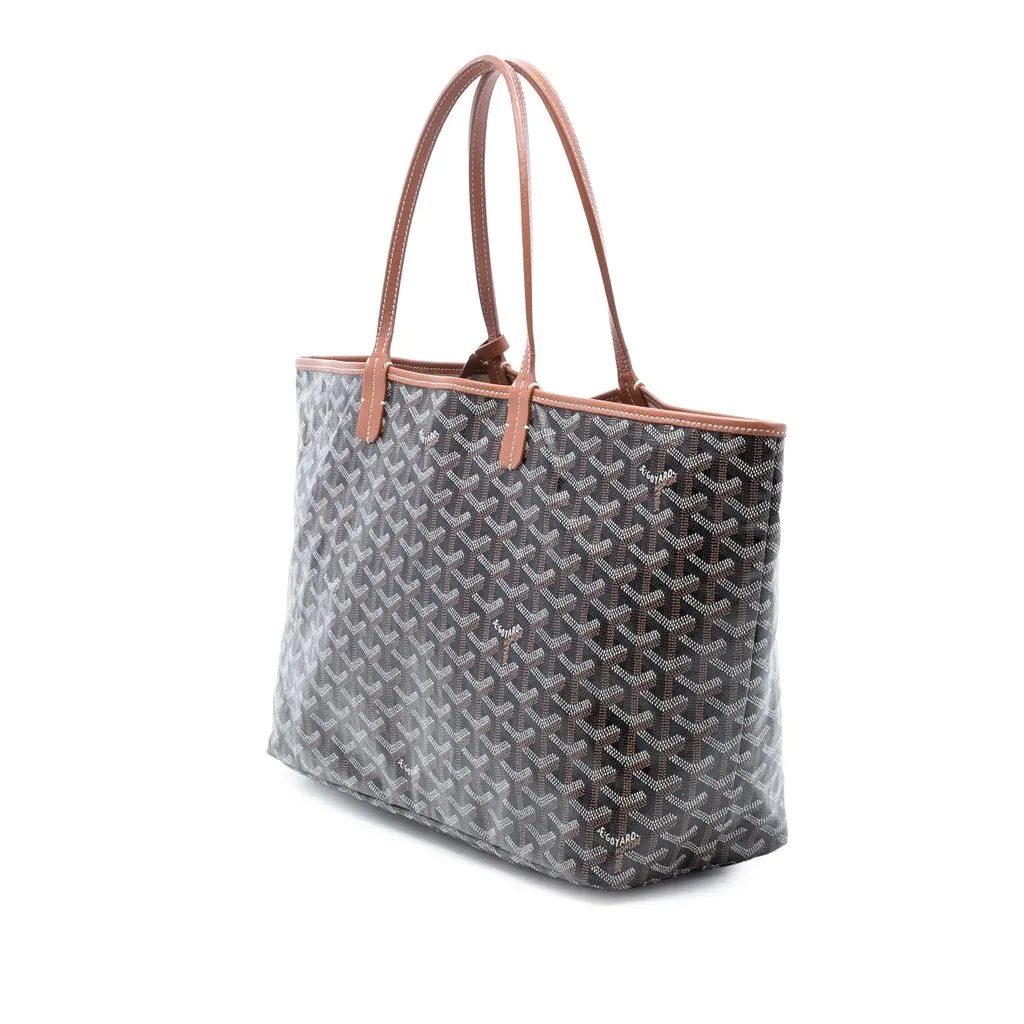 Goyard Goyardine Saint Louis PM Black Very good - Back View