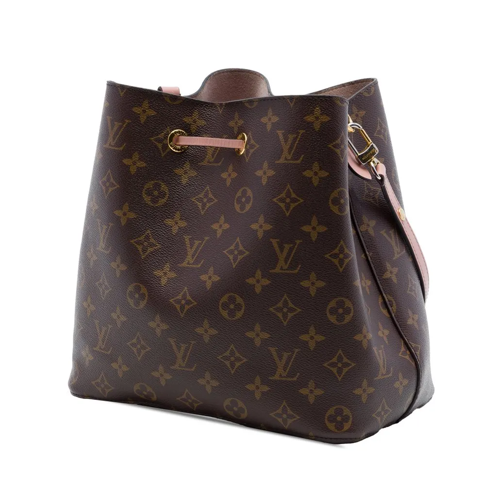 Louis Vuitton Monogram Neonoe MM Brown Very good - Back View