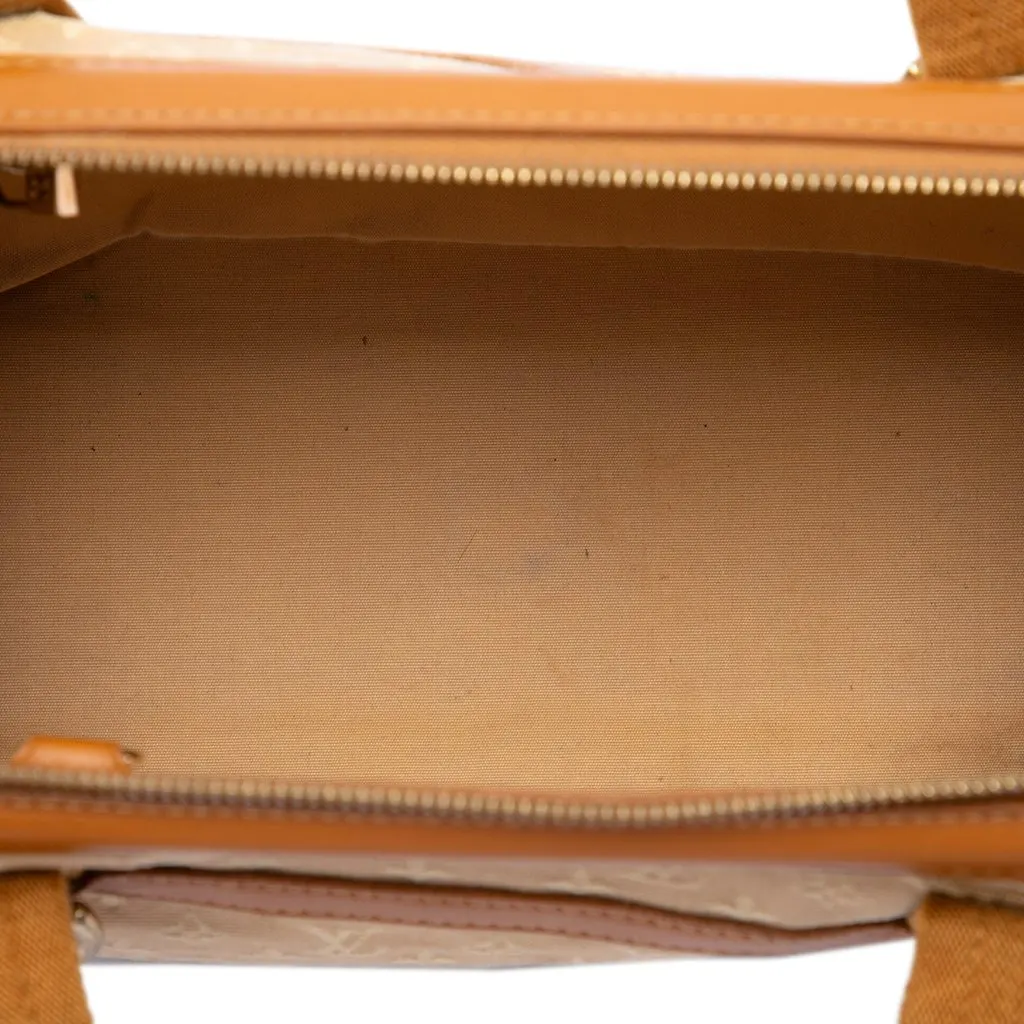 Louis Vuitton Monogram Mini Lin Josephine PM Brown Canvas Very good - Model View