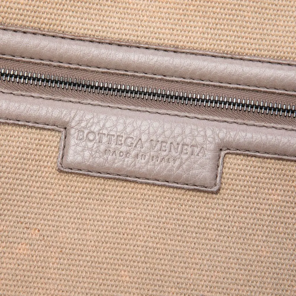 Bottega Veneta Calfskin Intrecciato Handle Tote Brown Leather Very good - Box View