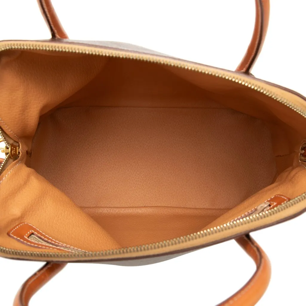 Celine Macadam Coated Canvas Dome Handbag Brown Canvas Very good - Model View