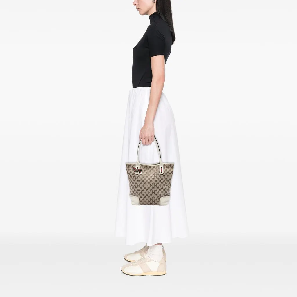 Gucci GG Canvas Princy Tote Beige Very good - Box View