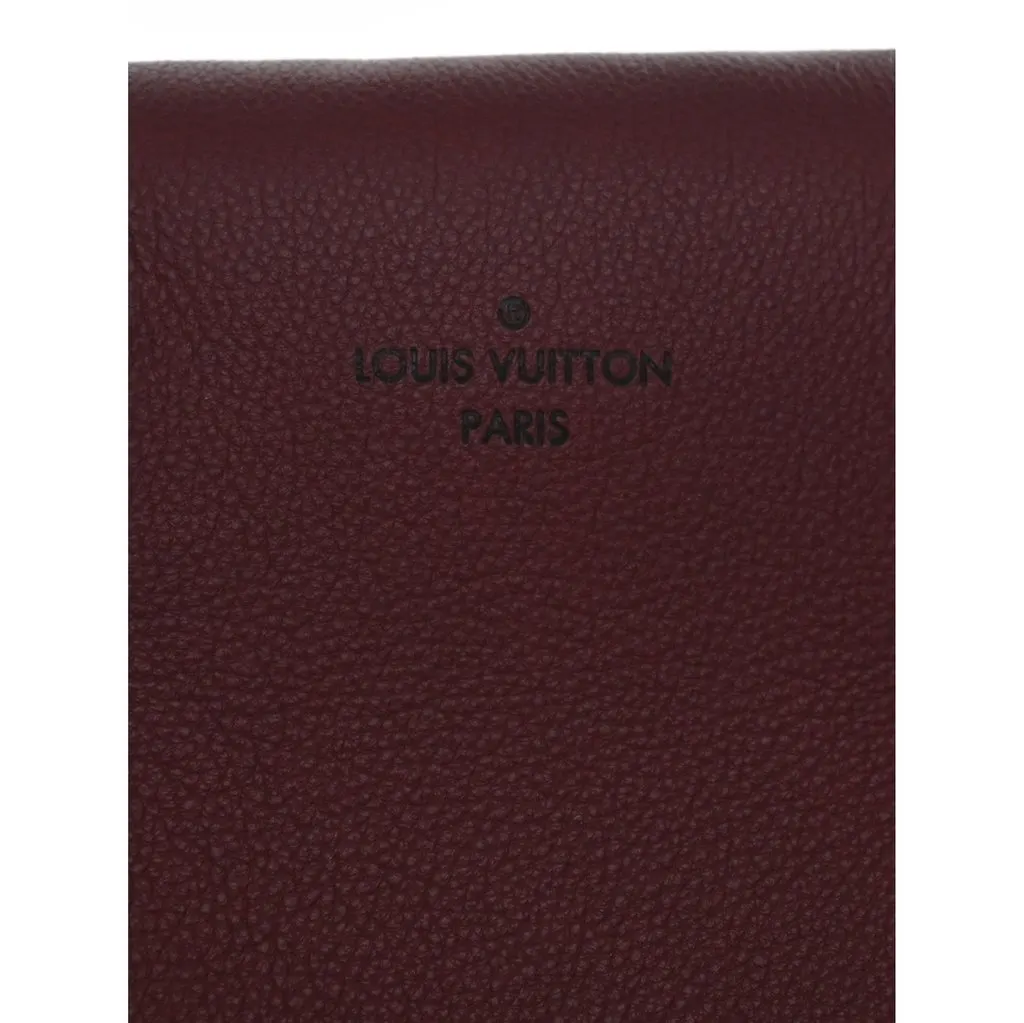 Louis Vuitton Veau Cachemire Patchwork W GM Tote Red Leather Very good - Box View