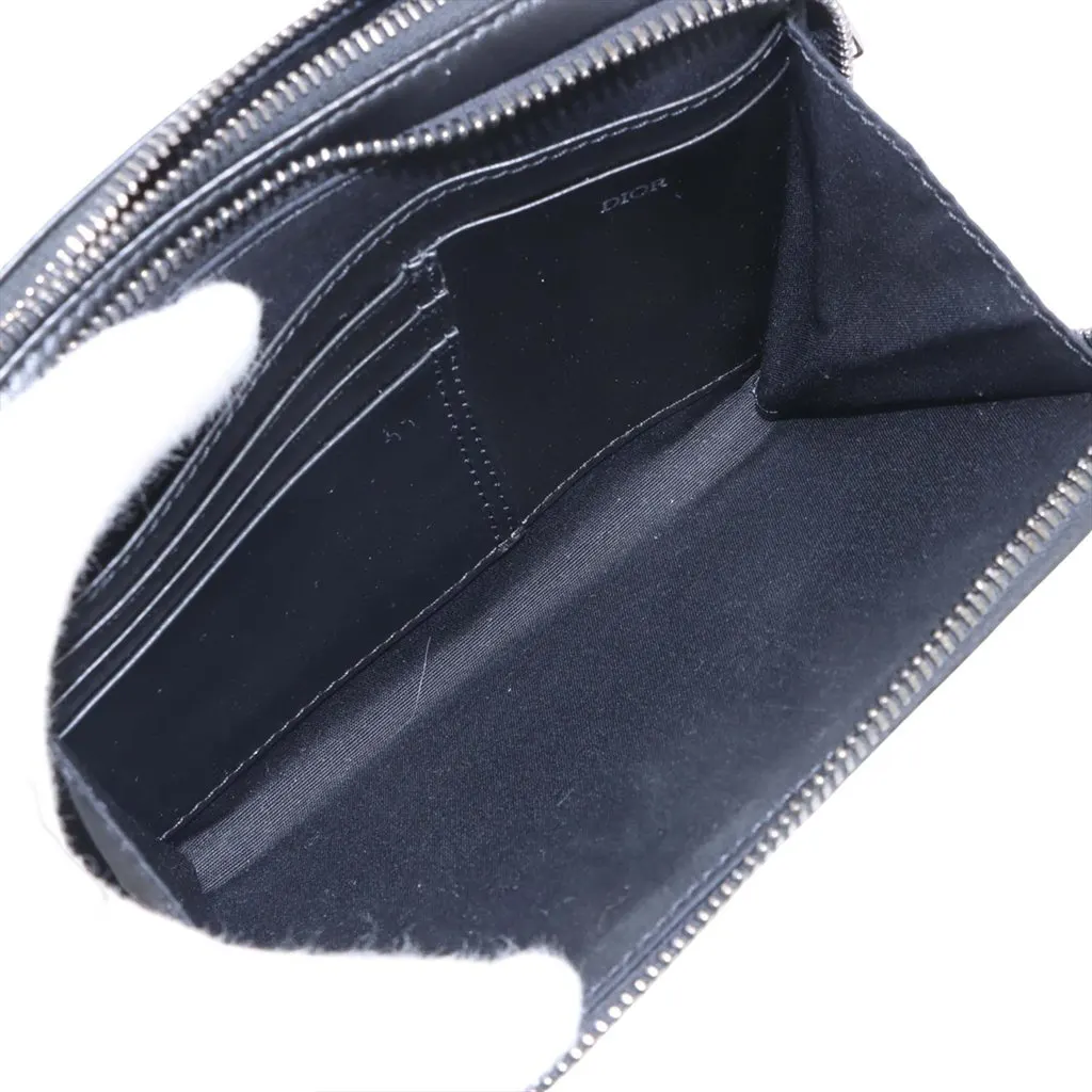 Dior Coated Canvas CD Diamond Messenger Pouch Black Very good - Box View
